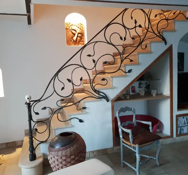 Garde-corps métallique à Vaison-la-Romaine